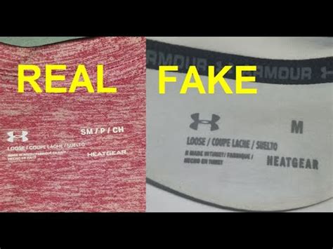 how to spot fake under armour clothing|under armour brands.